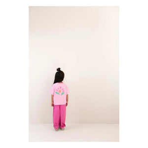 Jenest - Livia organik pamuklu T-shirt | Pembe