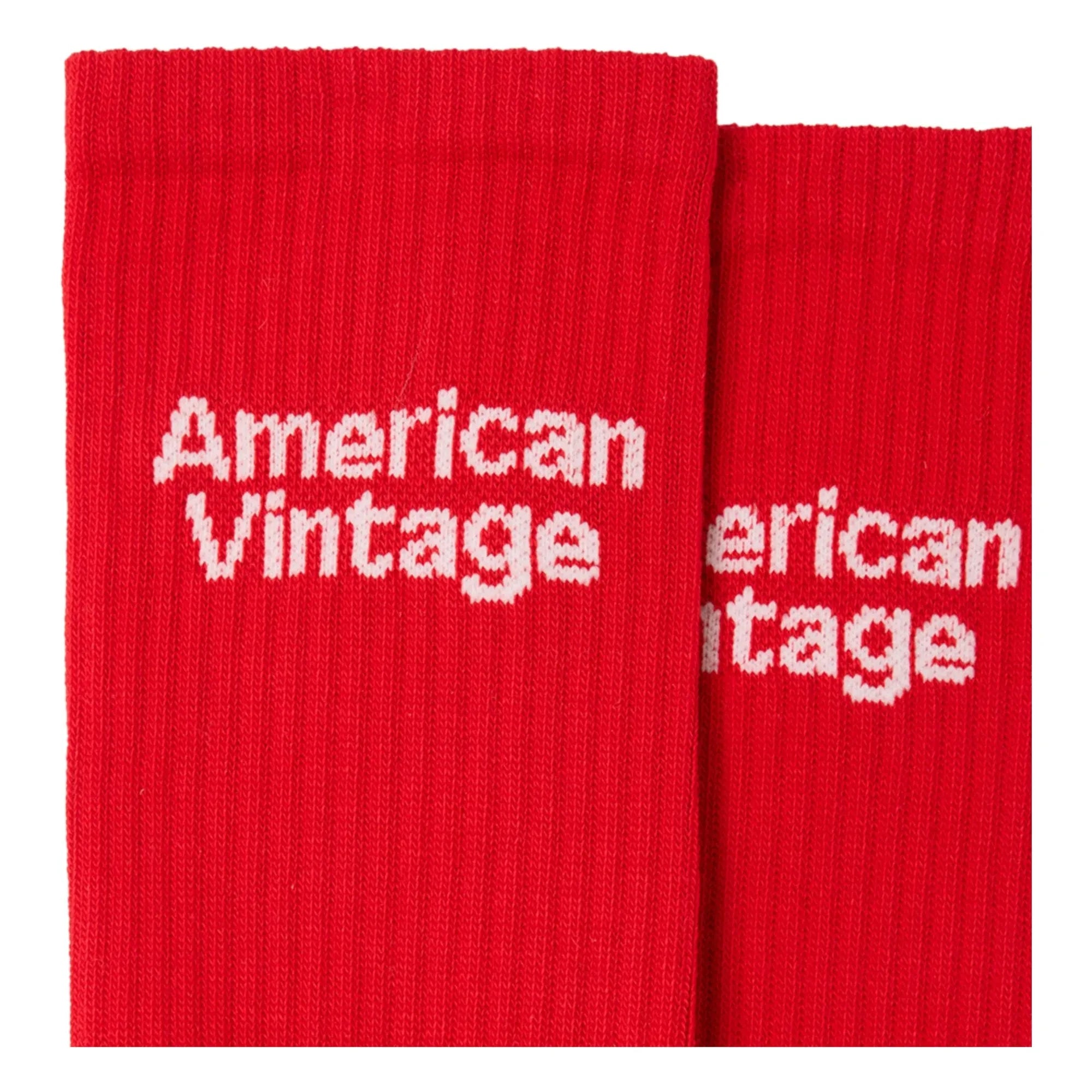 American Vintage - Clypsun Pamuklu Çorap | Kırmızı