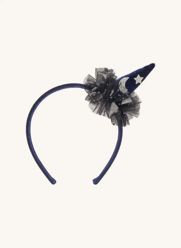 Rockahula Kids - Velvet Witch Hat Tiara | Navy