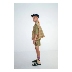Repose AMS - Frottee T-Shirt aus Bio-Baumwolle | Khaki