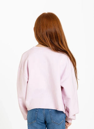 Hundred Pieces - Belmont Horses Organik Pamuklu Sweatshirt | Açık Pembe
