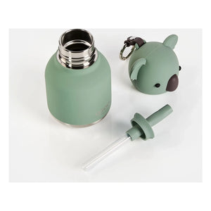 Asobu - Mini botella de acero inoxidable Koala | Gris