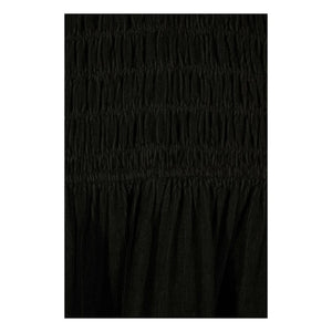 Maria de la Orden - Vestido corto de terciopelo Aleria | Negro
