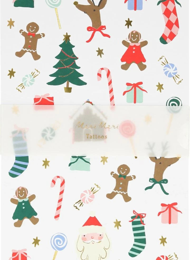 Meri Meri - Joli Noël geçici dövmeler