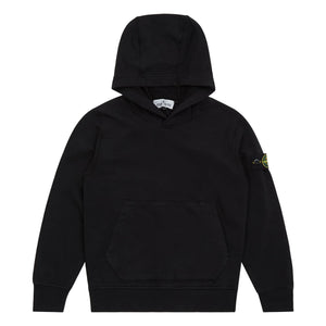 Stone Island - Sudadera con capucha y logo | Negro