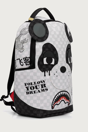 Sprayground - Panda Yüzü Beyaz Sırt Çantası 910B8468NSZ