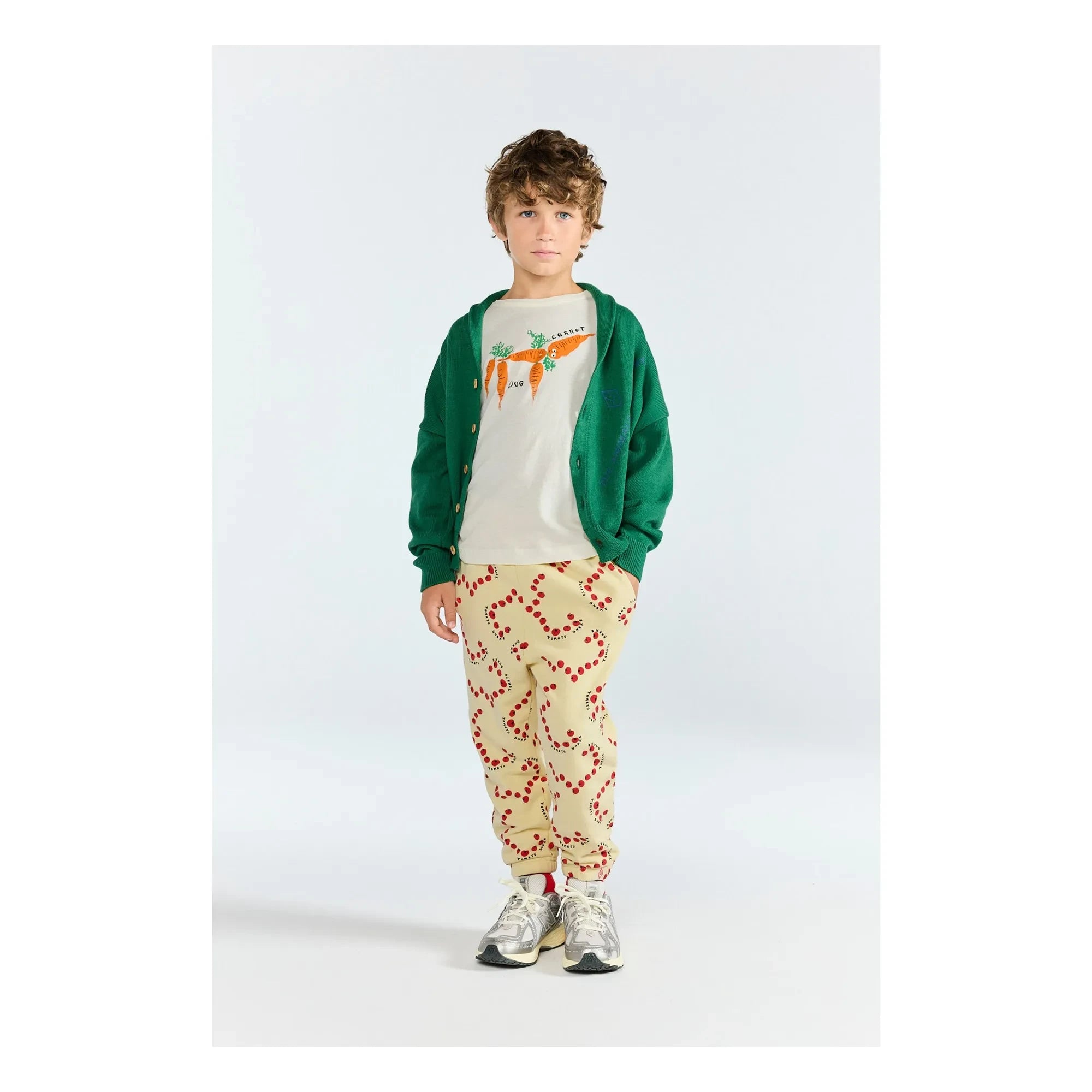 The Animals Observatory - Anteater Organic Cotton T-Shirt | Ecru