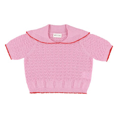 Morley - Pointelle Xango T-Shirt | Candy Pink