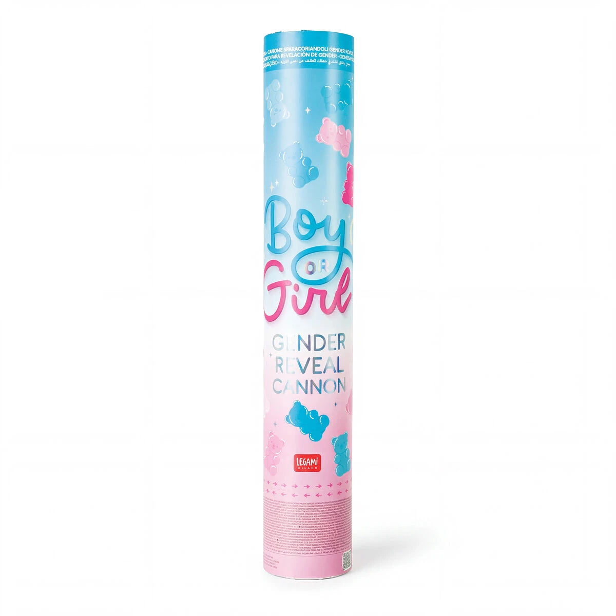 Legami - Gender Açılan Confetti Popper - Erkek or Kız? - Kız