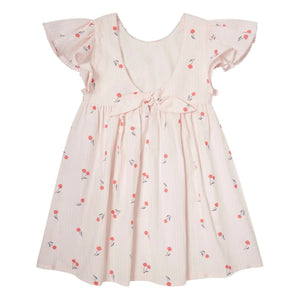 Tocoto Vintage - Cherry-Kleid | Hellrosa