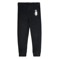 Mini Rodini - Pantalón Pingüino de fibra reciclada | Negro