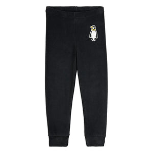 Mini Rodini - Pantalón Pingüino de fibra reciclada | Negro