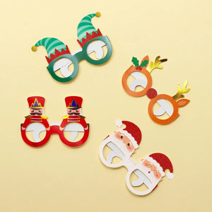 Legami - Set de 8 Gafas de Papel de Navidad