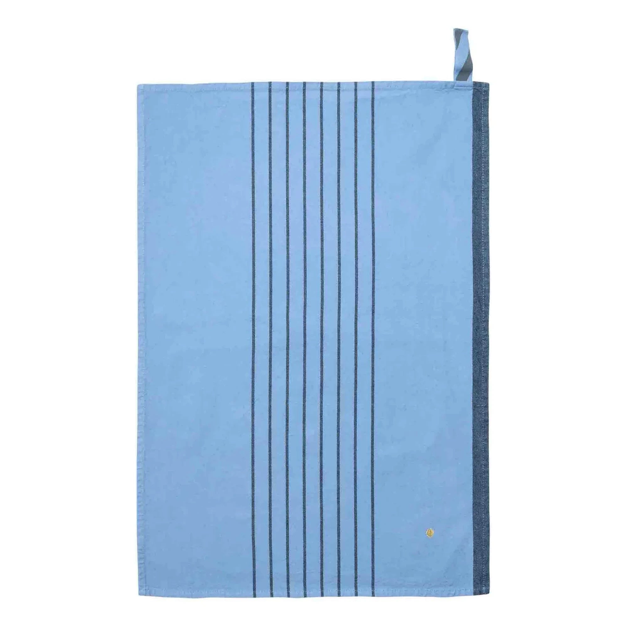 La cerise sur le gâteau - Piero Organic Cotton Striped Kitchen Towel | Light Blue