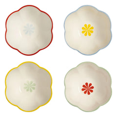 &Klevering - Cuencos Folk - Juego de 4