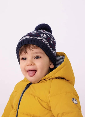 Petit Bateau - Düz Bebek Kaz Tüyü Mont | Sarı