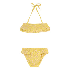 Bonton - 2-teiliger Badeanzug New Wave Fleuri | Gelb