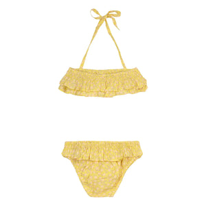 Bonton - 2-teiliger Badeanzug New Wave Fleuri | Gelb