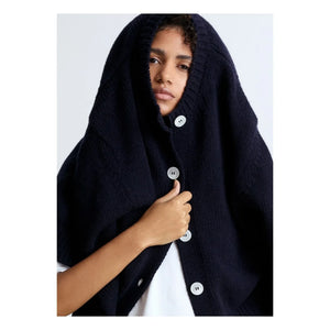 Surprise Paris - Emma Merino-Wollcardigan | Klassisches Marineblau