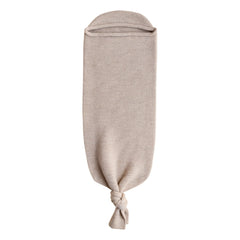 Hvid - Knotted Merino Wool Baby Sleeping Bag | Beige