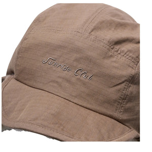 Kappy - Ushanka de doble cara de tela Ripstop | Beige