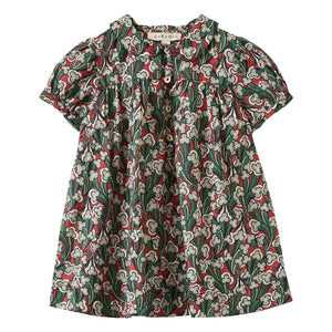Caramel - Nina Liberty elbise ve bloomer seti | Bordo