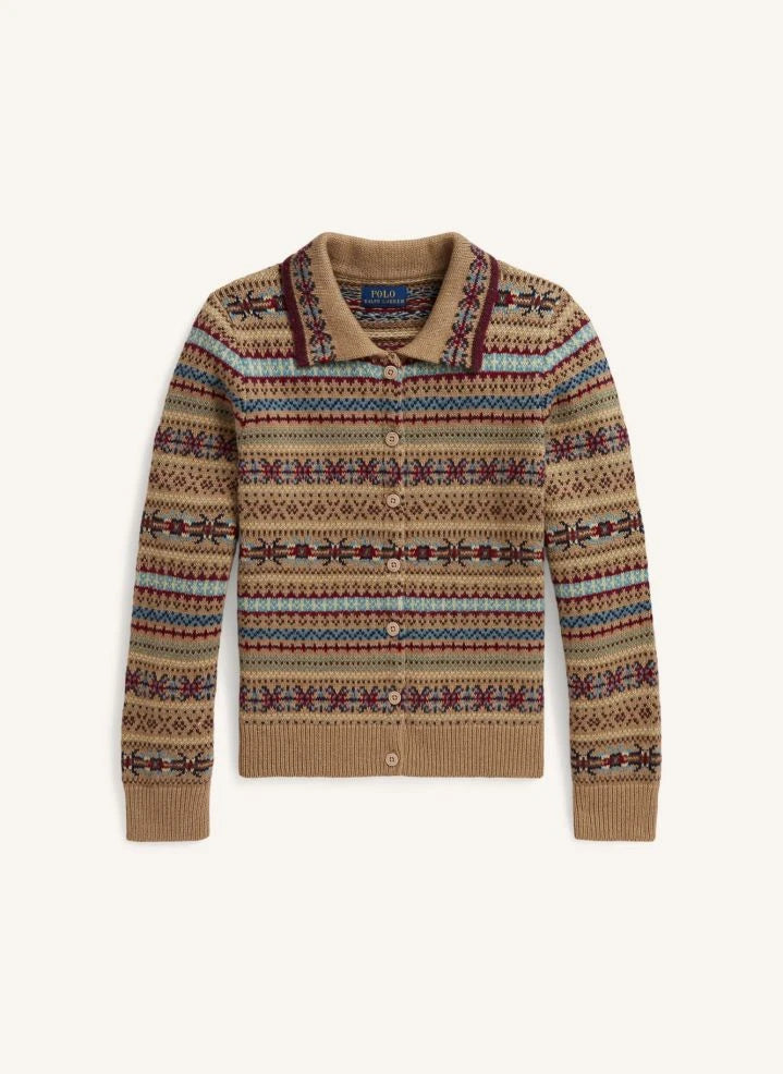 Ralph Lauren - Cárdigan jacquard | Marrón