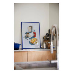 Paper Collective - House Special Poster, Adrienna Matzeg | Blau