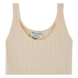 Emile et Ida - Modal-Baumwoll-Body | Creme