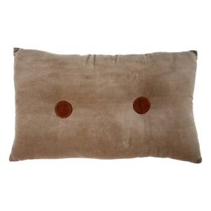 Olsson & Jensen - Cojín de terciopelo Elora | Beige