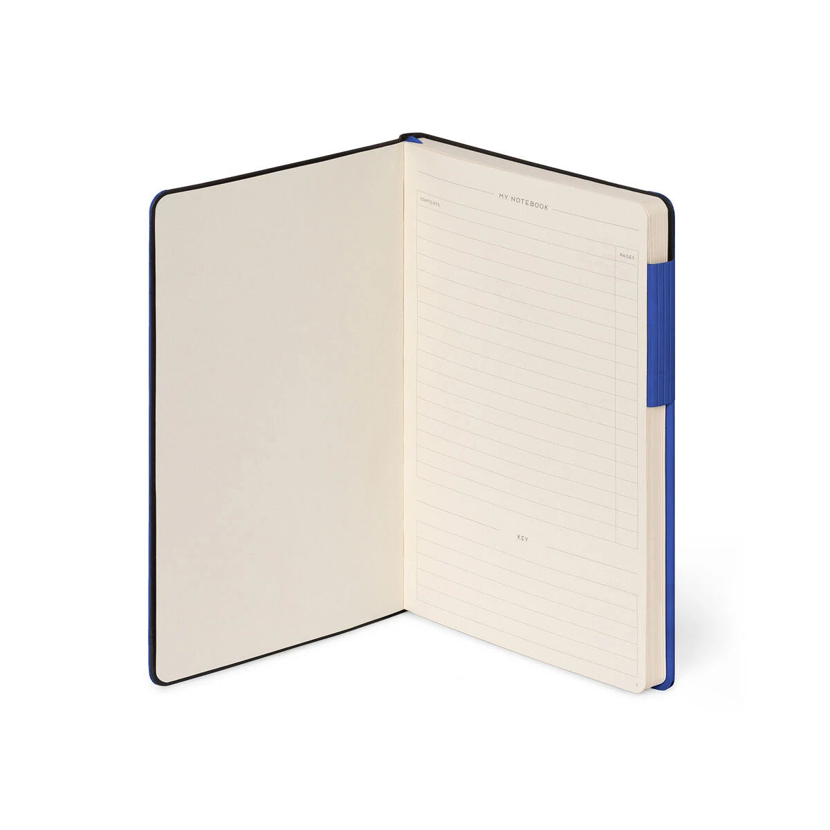 Legami - دفتر مسطر مع غطاء ناعم أحادي اللون - Eclectic Blue - My Defter