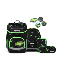 Ergobag - Set de Mochilas escolares cubo Beary Fast Lane