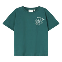 Cos I Said So - Wake Up T-Shirt Bio-Baumwolle | Dunkelgrün