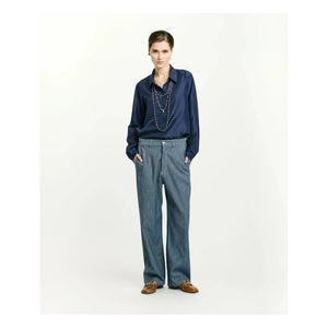 Momoni - Fuchsia Jeans Bis | Denim Blau