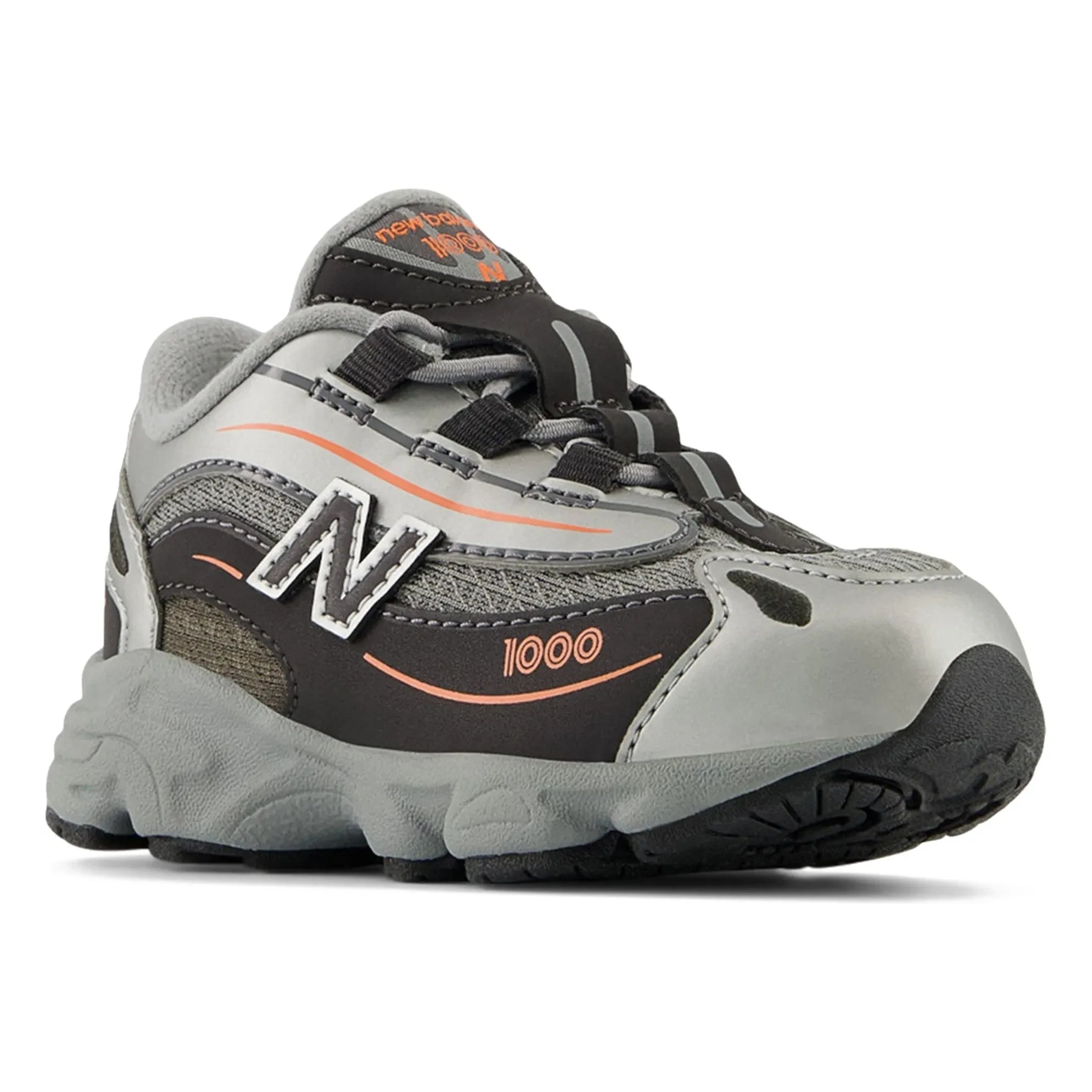 New Balance - Elastik Bağcıklı Sneakerlar 1000 | Neon turuncu