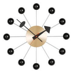 Vitra - Wall Clocks - Ball Clock George Nelson, 1948-1960 | Schwarz
