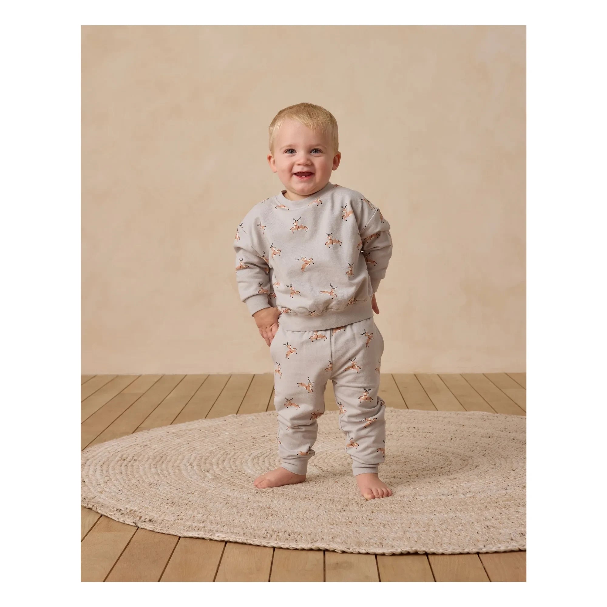 Quincy Mae - Jogger Rennes Organik Pamuk | Gri