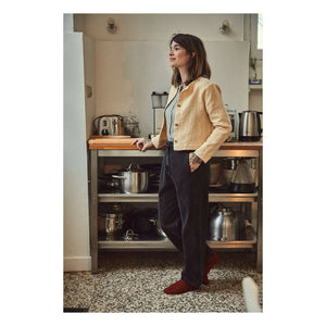 Poudre Organic - Gentian Jeanshose aus Bio-Baumwolle - Damenkollektion | Schwarz