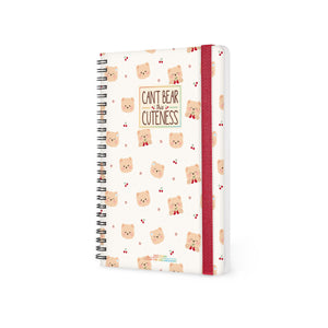 Legami - Agenda Semanal Grande Anillada 12 Meses 2027 - Osito Blanco