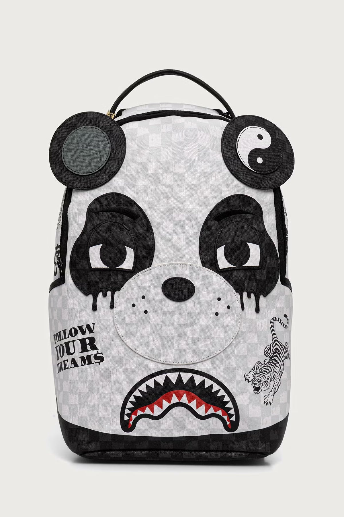 Sprayground - Sırt Çantası PANDA FACE Beyaz 910B8468NSZ