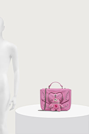 Sprayground - Çanta crossbody Kadın suni deri BABY BEAR BADDIE Pembe 910B9571NSZ