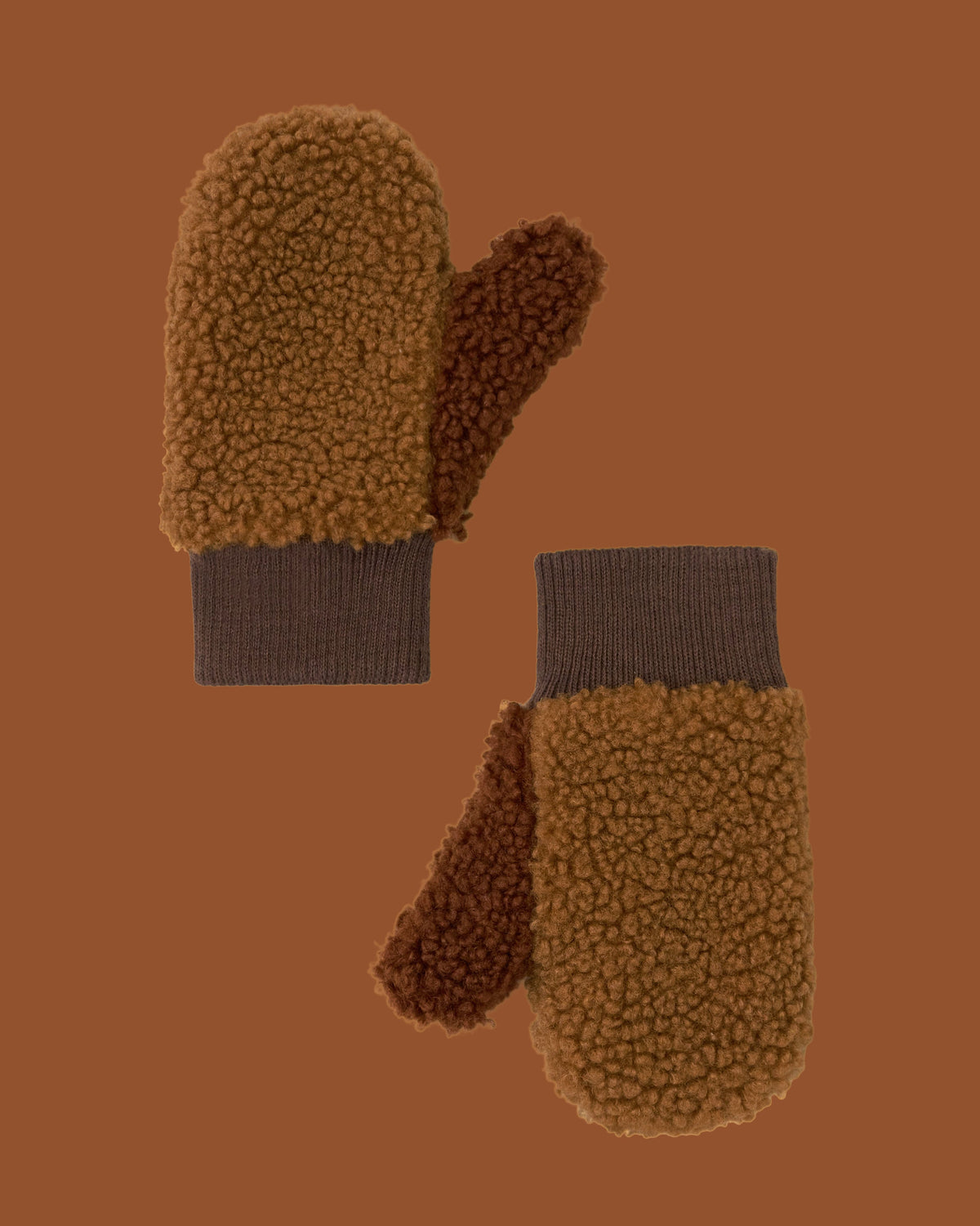 Roarsome - Polarhandschuhe - Braun/Creme