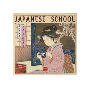 Legami - Calendario de Pared 2027 Japanese School - 30 x 29 cm