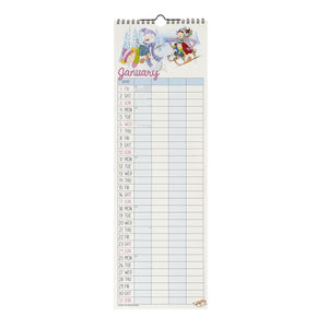 Legami - Süper Mum 2027 Wall Takvim - 16 x 49 cm