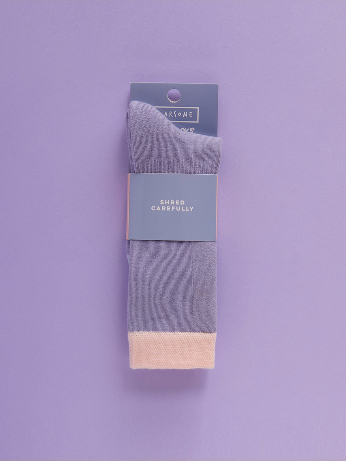 Roarsome - Skisocken - Rosa/Lila