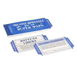 Legami - كتاب 24 Vouchers Dad - Italian - Gift Vouchers