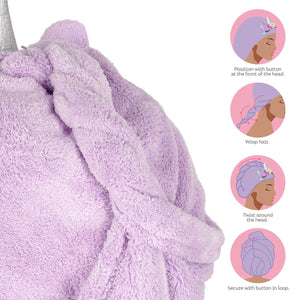 Legami - Tek Boynuzlu At Hair Turban Towel - Aşk My Hair