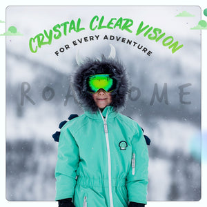 Roarsome - Çocuk Kayak Gözlüğü - Yeşil