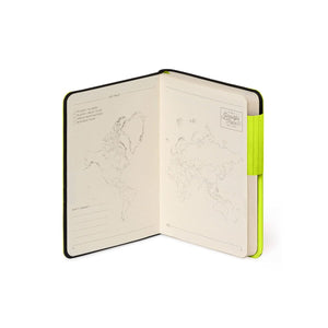 Legami - Cuaderno Rayado con Cubierta Suave Monocromática - Chartreuse - My Notebook