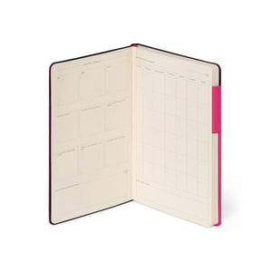 Legami - Lined Defter ile Monochrome Yumuşak Kılıf - Raspberry - My Defter
